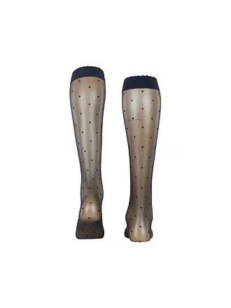 FALKE | Chaussettes hautes DOT 15 Den marine | blau